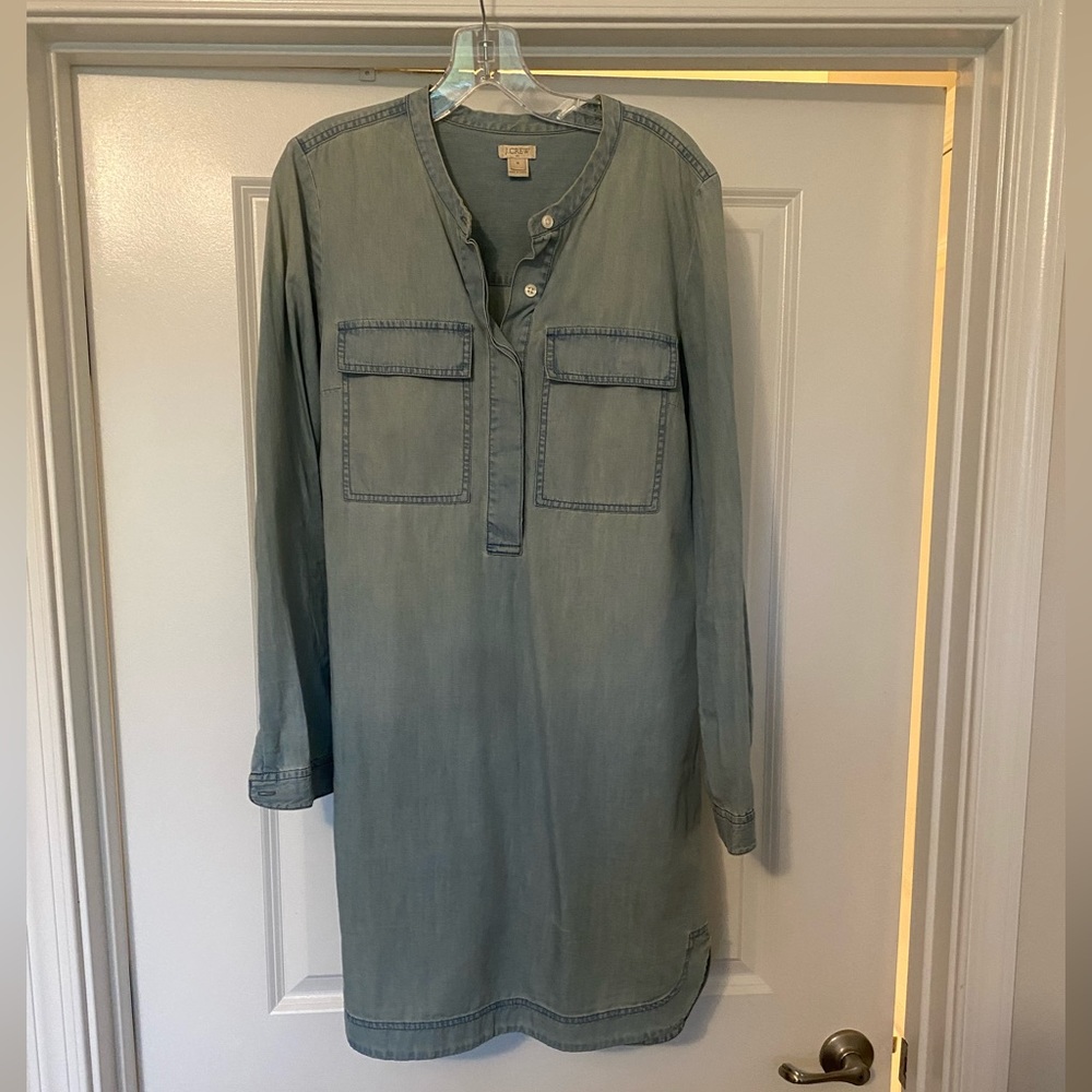 JCrew Denim Shirt Dress